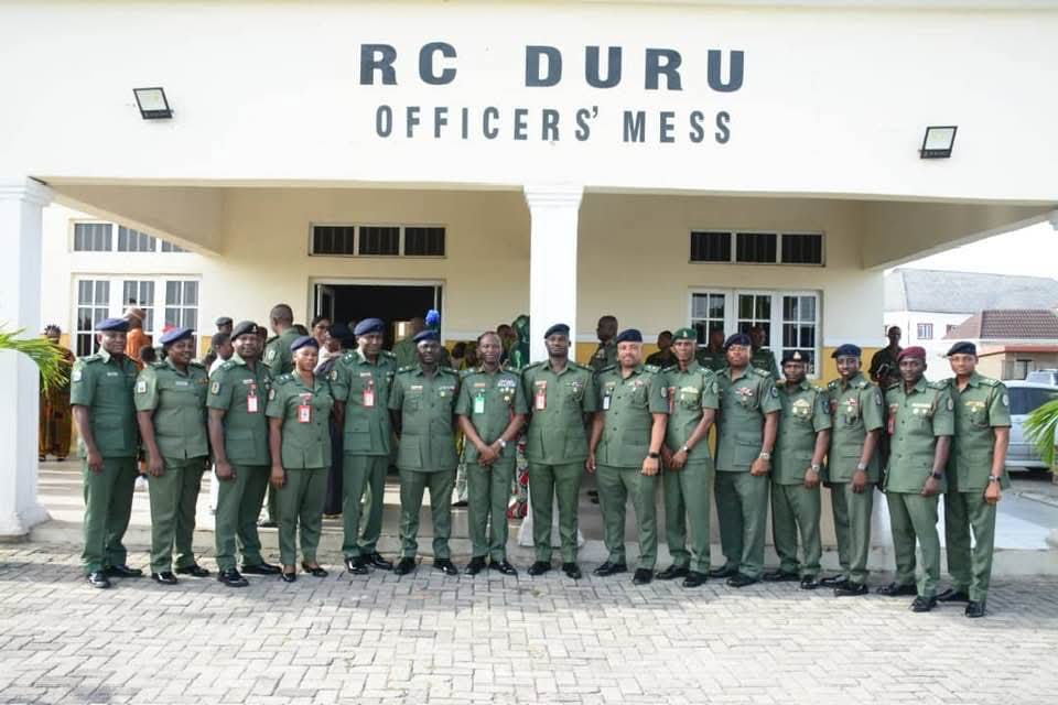 COMMANDANT NACOLM DECORATES NEWLY PROMOTED OFFICERS – CHARGED THEM TO IMBIBE THE SPIRIT OF HARD WORK FB IMG 1775675025139