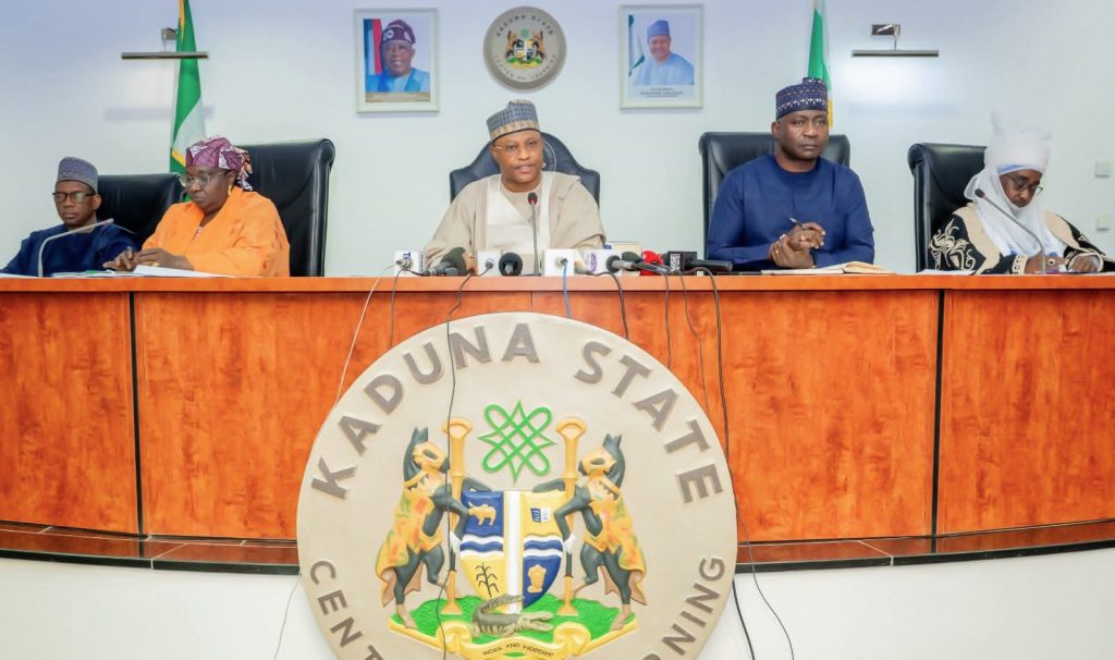 Kaduna State Security meeting review on going efforts to safe guard lives and property of the residents of the state. FB IMG 1776149877032