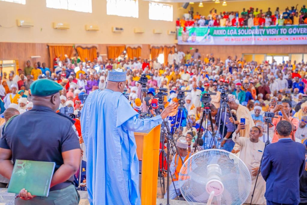 Governor Inuwa Hosts Massive Akko Delegation on Solidarity Visit, Backs Equity in Gombe Central Senatorial Succession FB IMG 1776150928899