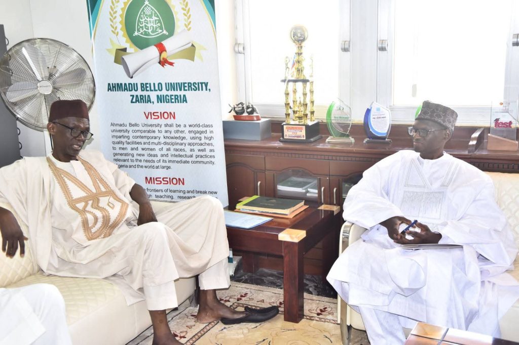 New PTDF Executive Secretary, Prof Shuaibu Shehu Aliyu, visits ABU, calls on Vice-Chancellor FB IMG 1776758235016