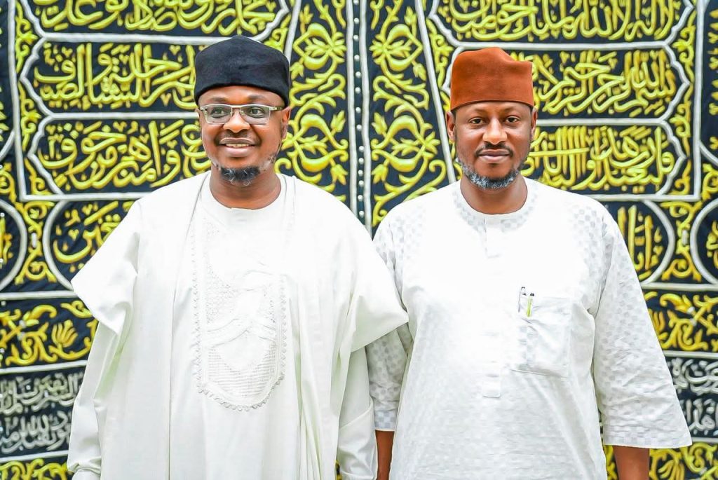 Gov Radda Hosted former Minister of Communication,Prof Isa Ali Pantani in Katsina. FB IMG 1777190358878
