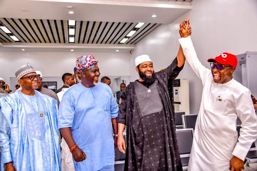 FARMER GOVERNOR UMARU BAGO ATTENDS FLAG OFF OF RE-ELECTION CAMPAIGN OF GOVERNOR BIODUN ABAYOMI OYEBANJI OF EKITI STATE FB IMG 1777359368975