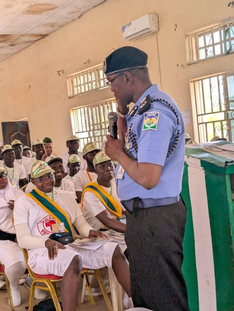 CP AHMAD MUHAMMAD BELLO PSC+, MNIPS LECTURES NYSC CORPS MEMBERS ON PUBLIC SAFETY AND SECURITY FB IMG 1777581008367