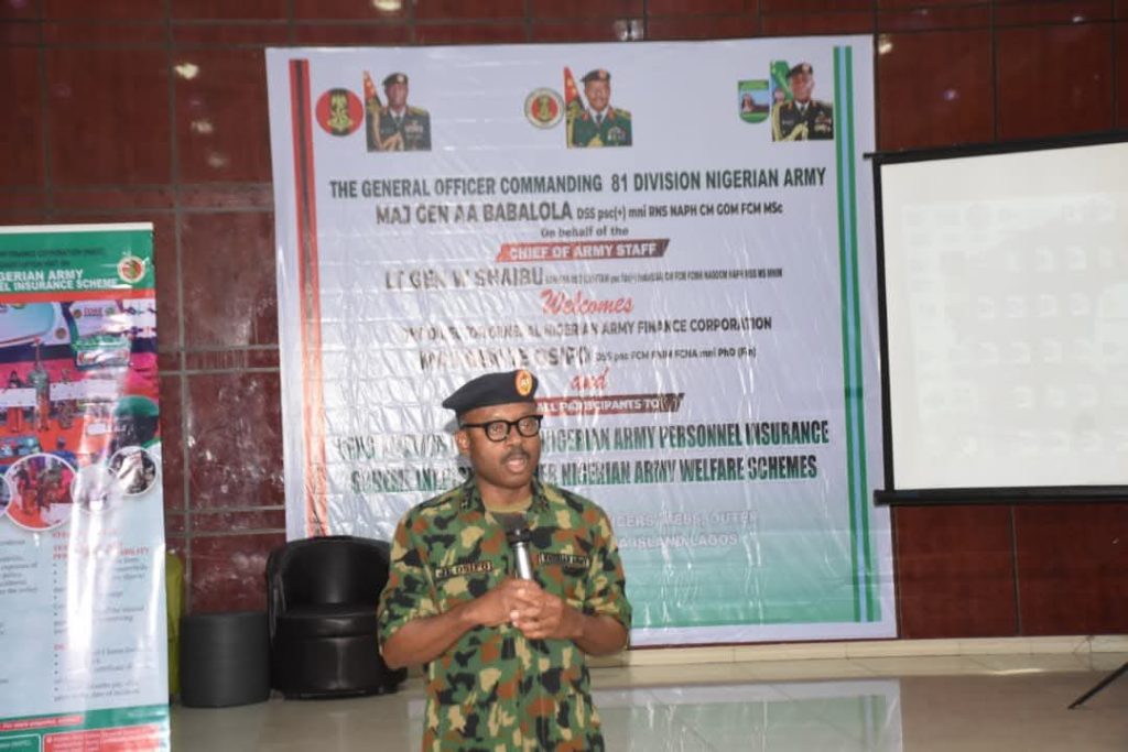 DG NAFIC URGES TROOPS IN 81 DIVISION AOR TO EMBRACE NIGERIAN ARMY WELFARE SCHEMES FB IMG 1778158280424