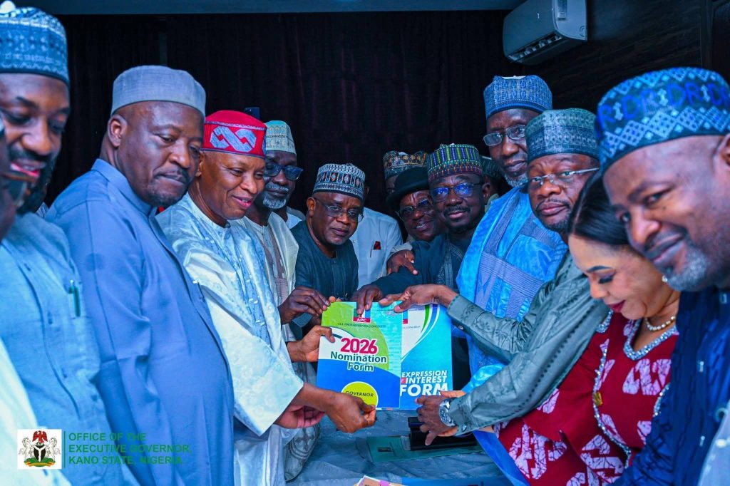 Governor Yusuf Submits Nomination Form as APC Sole Candidate for Kano Ahead of 2027 Election FB IMG 1778229480500