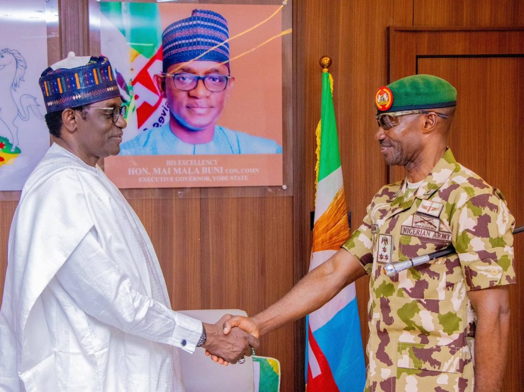 Gen. Martins Bids Gov. Buni farewell FB IMG 1778908362569
