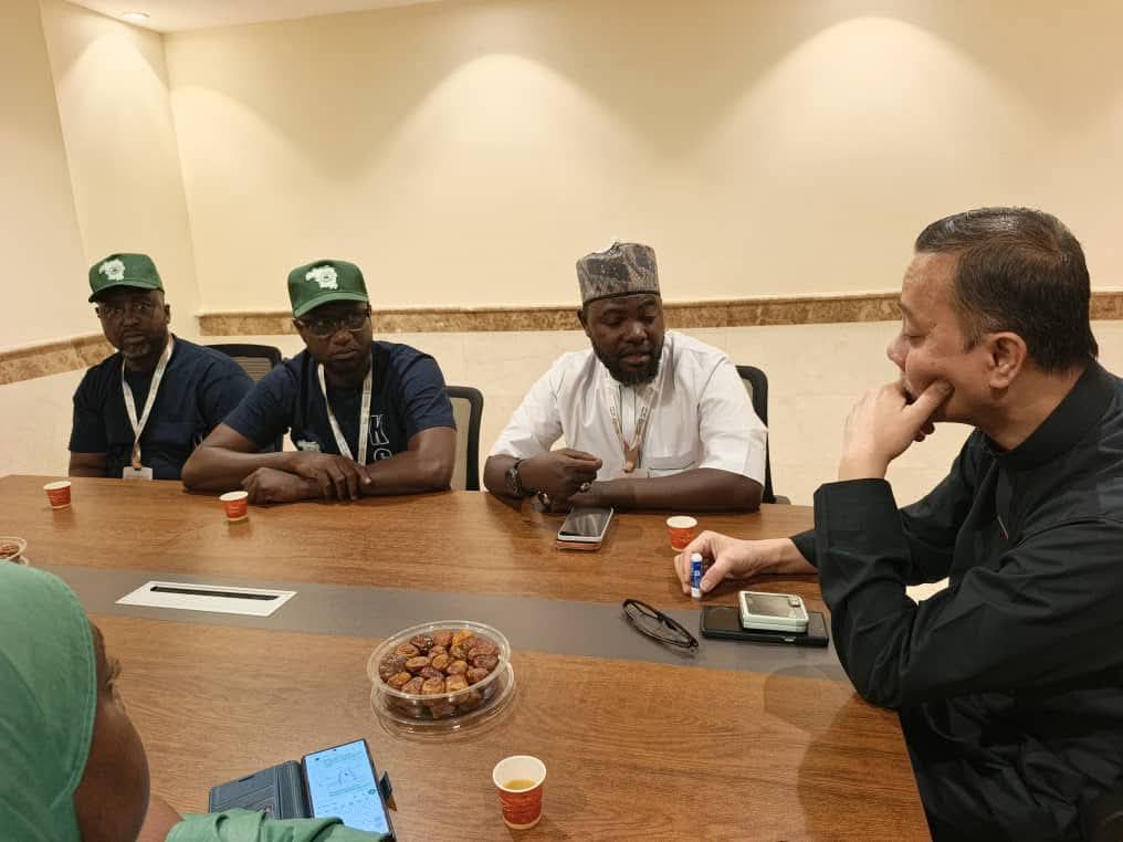 Kaduna Advance Team arrives in Makkah,Visits Muassah Providers . FB IMG 1779086367231