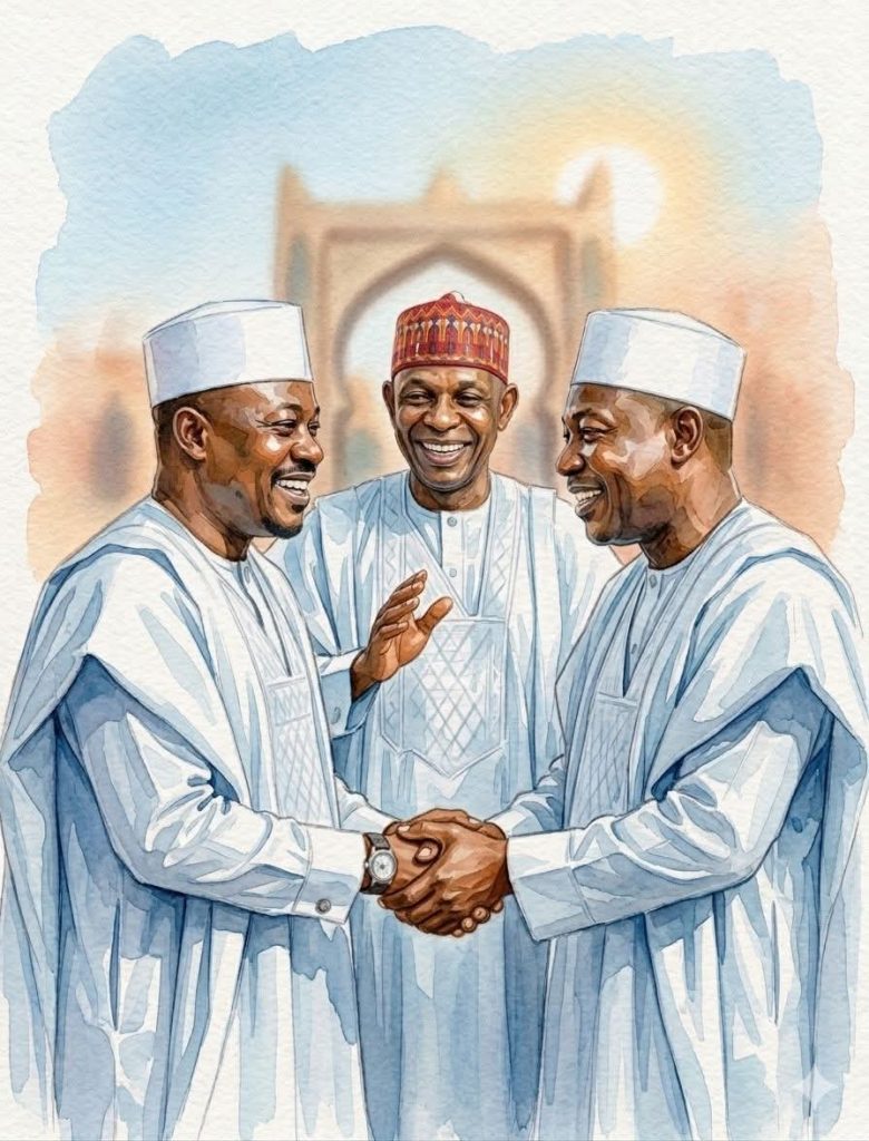 Kano South Reconciliation: Rurum and Sumaila Sheathe Their Swords. FB IMG 1779108808850