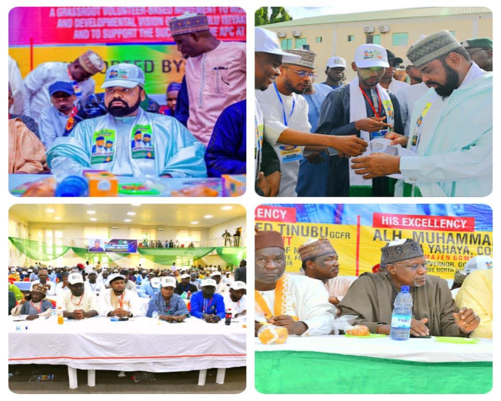 GOMBE APC GUBERNATORIAL CANDIDATE INAUGURATES SARDAUNA VOLUNTEERS GROUP FB IMG 1780816887367