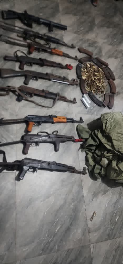UPDATE ON ARMS CACHE DISCOVERED BY SECURITY FORCES IN ENUGU STATE LINKED TO INDIGENOUS PEOPLE OF BIAFRA/EASTERN SECURITY NETWORK FB IMG 1781164776066