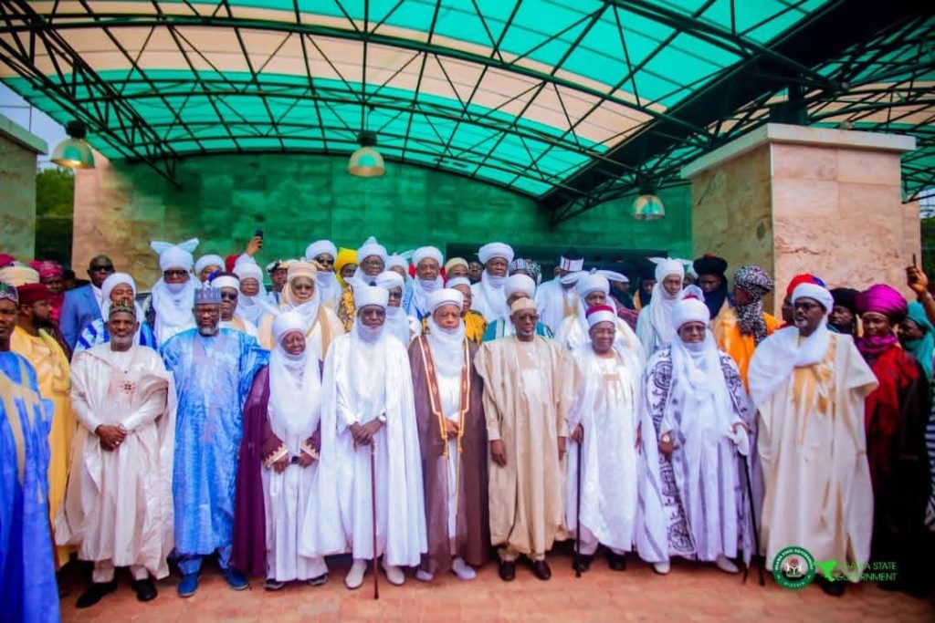 GOVERNOR NAMADI HOSTS NORTHERN TRADITIONAL RULERS, ADVOCATES COLLECTIVE ACTION AGAINST INSECURITY AND SOCIAL VICES FB IMG 1781553368199