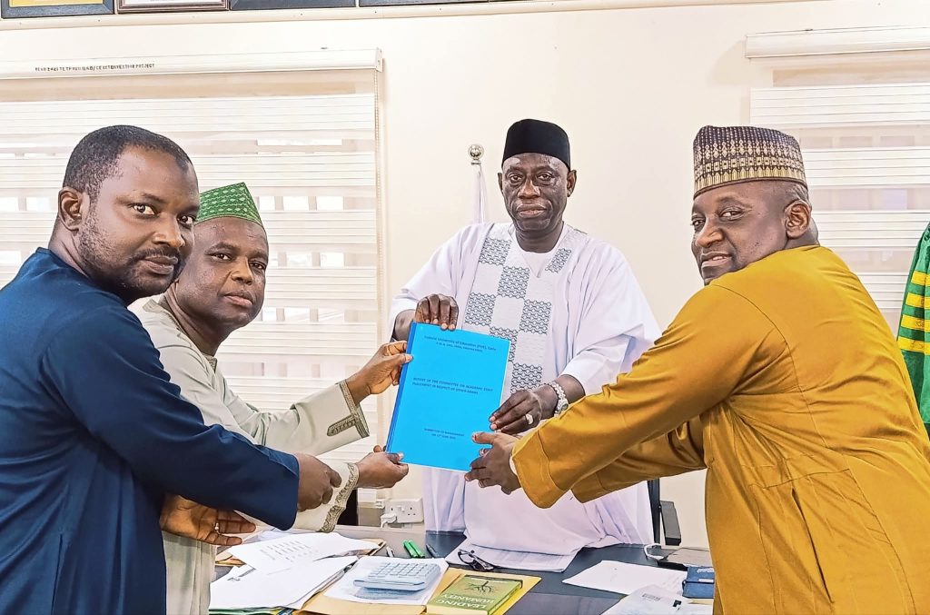 VC FUEZ Receives Academic Staff Placement Committee Report FB IMG 1781554175380