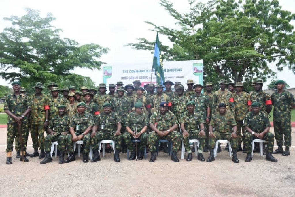 GOC URGES DISCIPLINE, PROFESSIONALISM AS 81 DIVISION WARRANT OFFICERS AND SENIOR NON – COMMISSIONED OFFICERS INTER-BRIGADE COMBAT PROFICIENCY COMPETITION COMMENCES FB IMG 1781640132687
