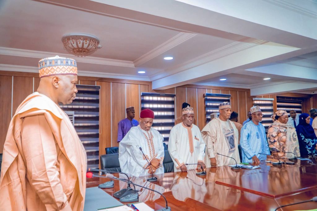 Governor Inuwa Yahaya Holds Maiden Interactive Session with Newly Inaugurated Executive Council Members FB IMG 1784662306833