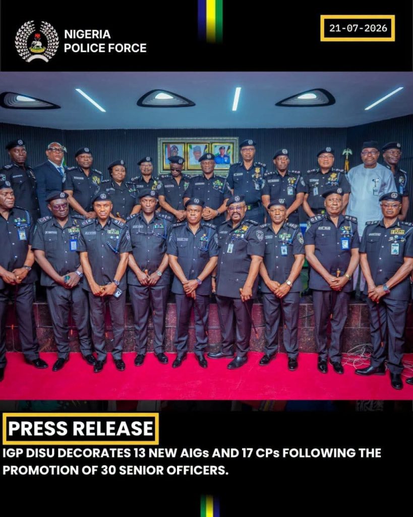 IGP DISU DECORATES 13 NEW AIGs AND 17 CPs FOLLOWING THE PROMOTION OF 30 SENIOR OFFICERS. FB IMG 1784704337187