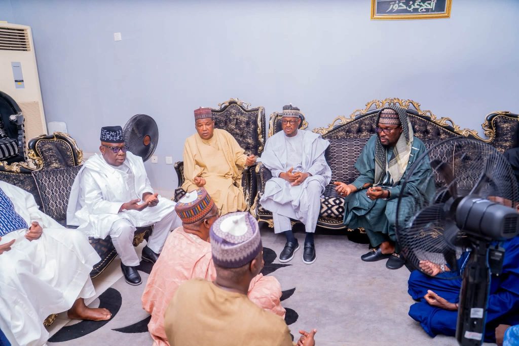 GOV RADDA CONDOLES FAMILY OF LATE SHEHU HABU DAURA IN DAURA LOCAL GOVERNMENT. FB IMG 1784840182964
