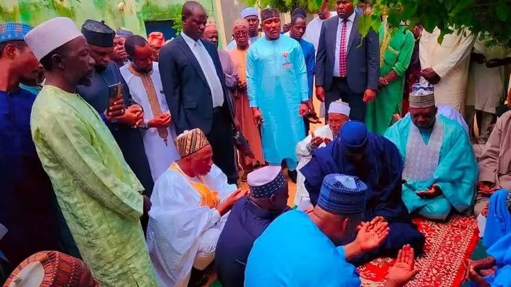 Governor Radda Condoles with Dr. Habib Ibrahim Dandagoro over the Passing of His Mother FB IMG 1785787034955