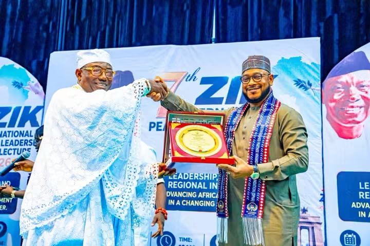 GOV. DAUDA LAWAL RECEIVES ZIK PAN-AFRICAN LEADERSHIP AWARD IN GHANA FB IMG 1786176055288