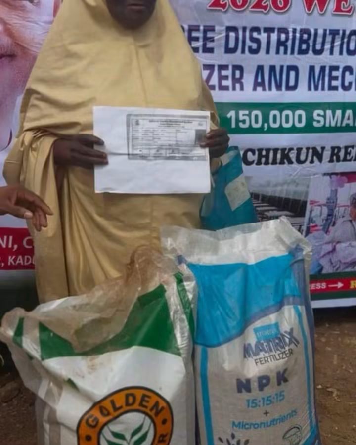 Kaduna Begins Free Fertiliser Distribution to 150,000 Smallholder Farmers FB IMG 1786396363663