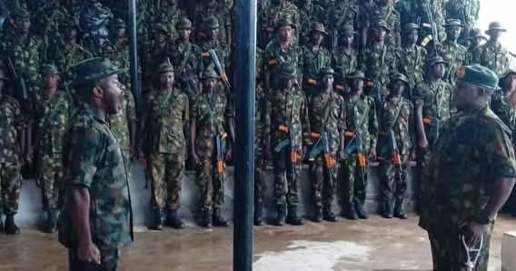 NIGERIAN ARMY DEPLOYS NEW BATTALION TO MASHEGU LGA OF NIGER STATE, COMMANDER CHARGES TROOPS TO CRACK DOWN ON TERRORISTS, CRIMINAL ELEMENTS FB IMG 1786638016417