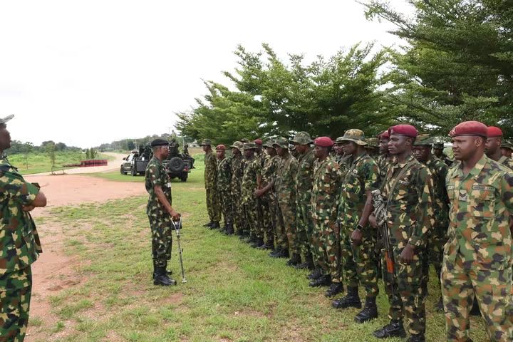 COMMANDER 31 ARTILLERY BRIGADE INSPECTS TROOPS AT SHIRORO HYDROELECTRIC POWER STATION AND FORWARD OPERATING BASE KAFFIN KORO FB IMG 1786798375415