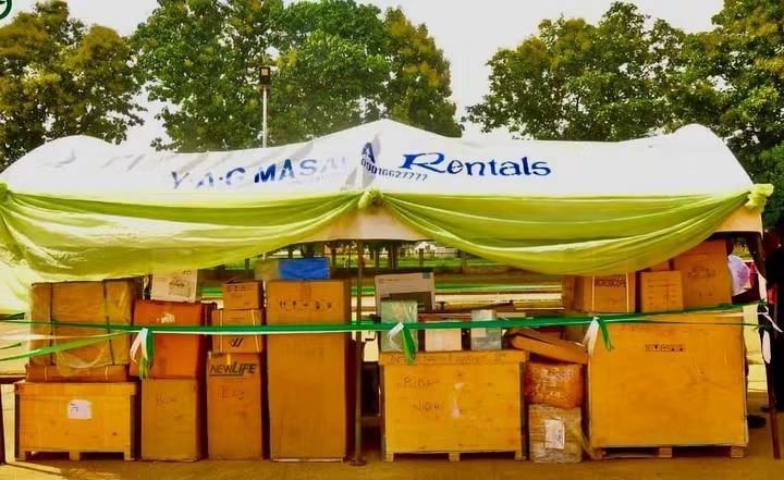 NIGER STATE GOVERNMENT UNVEILS N100M WORTH HOSPITAL EQUIPMENT, COMMODITIES & CONSUMABLES AT UMARU SANDA NDAYAKO GENERAL HOSPITAL BIDA. FB IMG 1786994364159