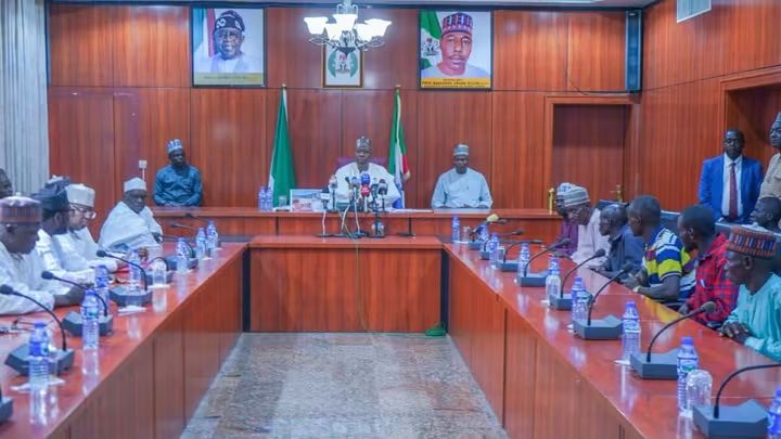 FG, Borno working to rescue 44 abducted Mussa school children FB IMG 1787340355015