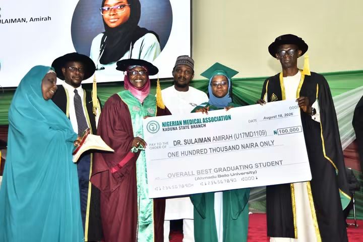 At ABU Sponsio Academica, 14 MBBS best graduating students receive prizes FB IMG 1787351281419