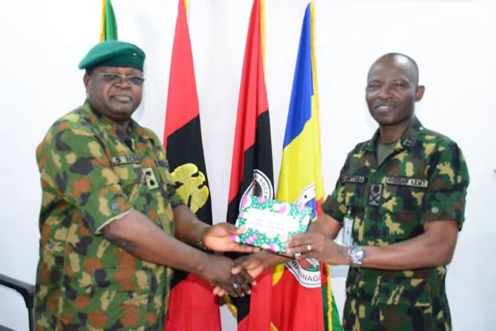 COMMANDANT NACOLM HOSTS ACTING COMMANDANT NACTS – CALLS FOR CONCERTED EFFORT IN COUNSELING AND MENTORING NA PERSONNEL FB IMG 1787382968078