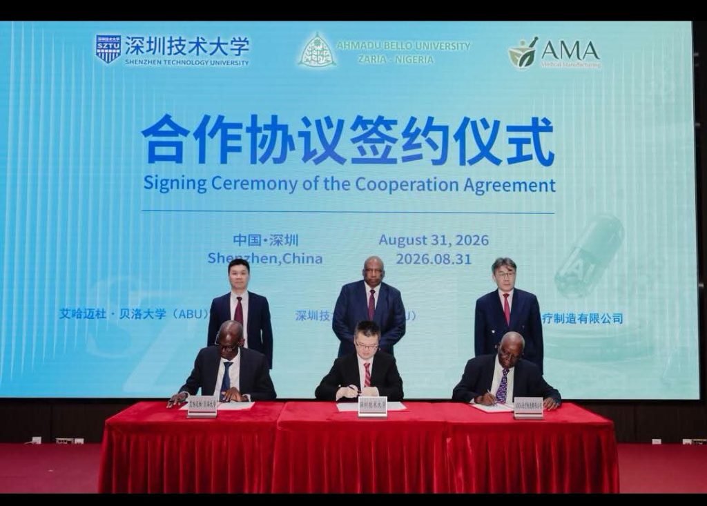 ABU, Chinese varsity, AMA-MED sign pact on biomedical sciences, AI, others FB IMG 1788505425256