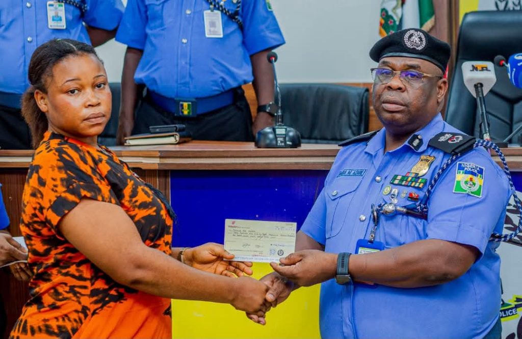 AKWA IBOM POLICE COMMAND PRESENTS ₦39.97 MILLION IN WELFARE CHEQUES TO FAMILIES OF 51 DECEASED OFFICERS FB IMG 1789647490716