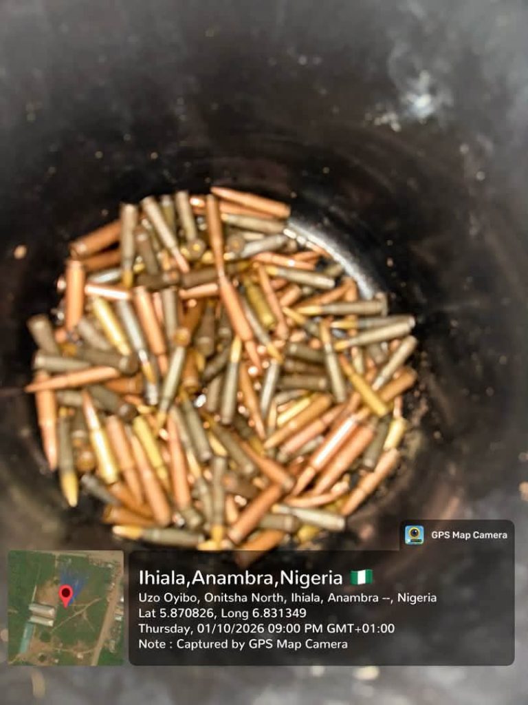 TROOPS OF OPERATION UDO KA CRUSH TERRORIST NETWORK, RECOVER DEADLY WEAPONS, DESTROY CAMP IN ANAMBRA FB IMG