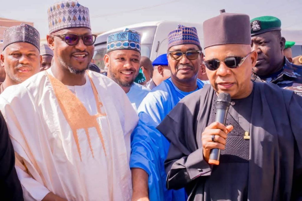 VP Shettima Commissions 11.2km Roads, Launches 32 Mass Transit Vehicles in Katsina FB IMG