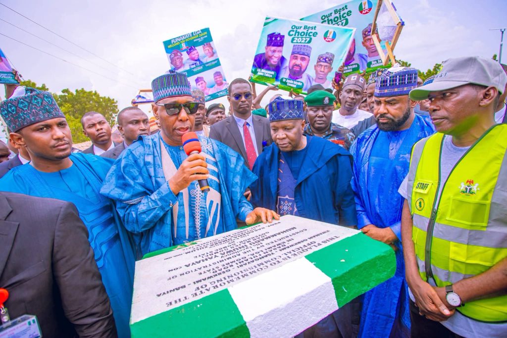 Zulum Commissions Over 86km Roads, Bridges in Gombe FB IMG