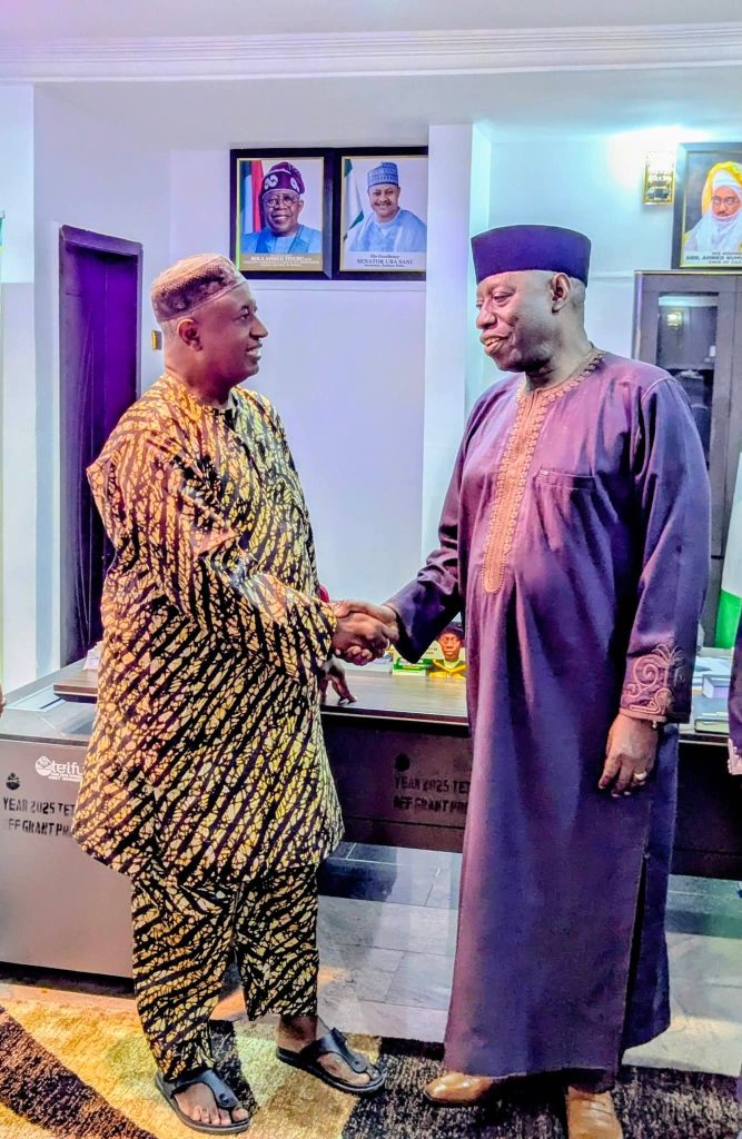 VC FUEZ Receives Former Kaduna State Governor, Dr Mukhtar Ramalan Yero FB IMG