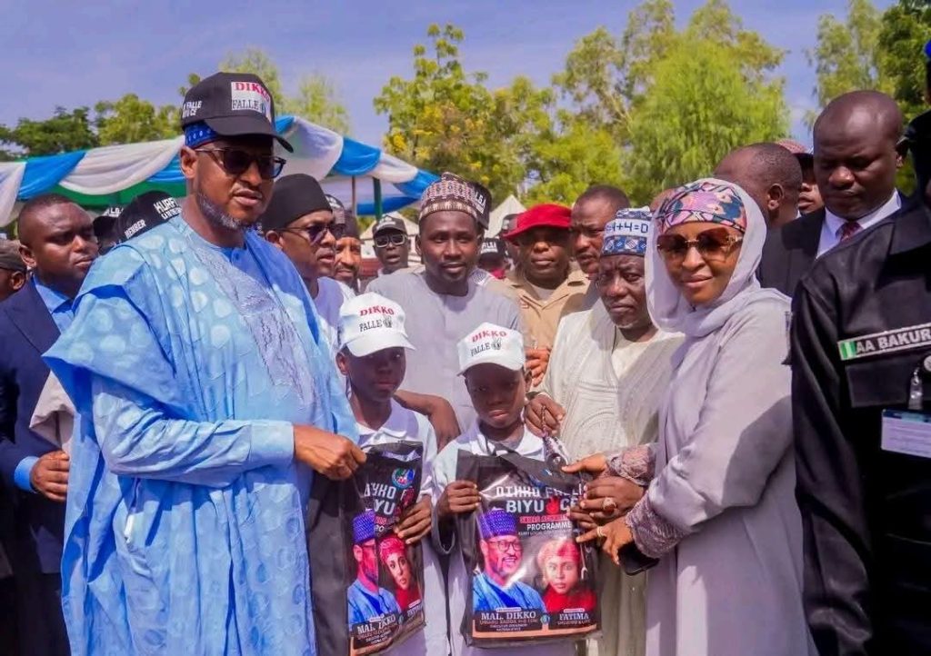 Governor Radda Praises Pharm. Fatima Empowerment, Skills Acquisition for Kurfi LG FB IMG