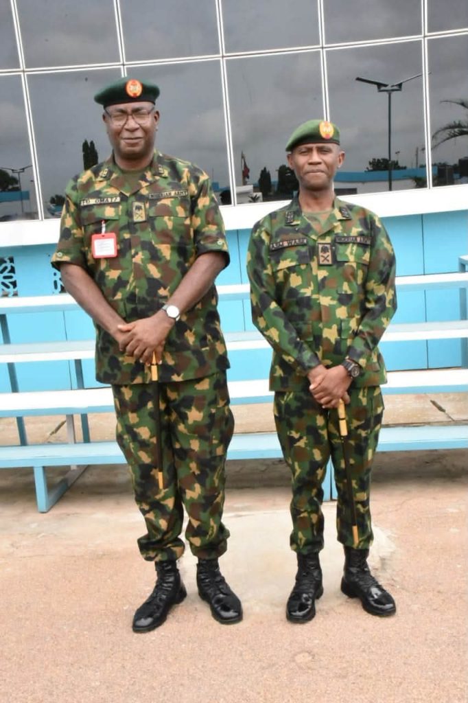 DIRECTOR OF INSPECTION AND COMPLIANCE VISITS HEADQUARTERS 1 DIVISION, EMPHASISES ADHERENCE TO SPECIFICATION OF INFRASTRUCTURAL PLAN IN PROJECT EXECUTION AND ACCOUNTABILITY FB IMG