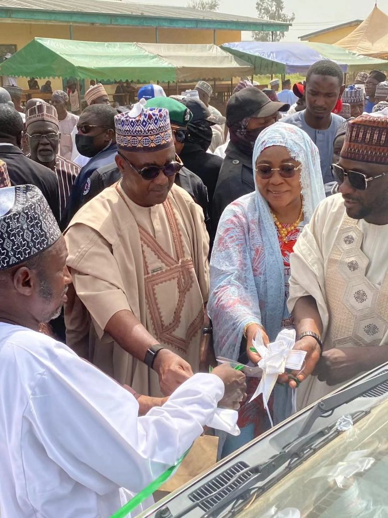Ground broken. Futures unlocked. Makarfi and Kudan just got their biggest development push in years —Speaker Abbas. FB IMG