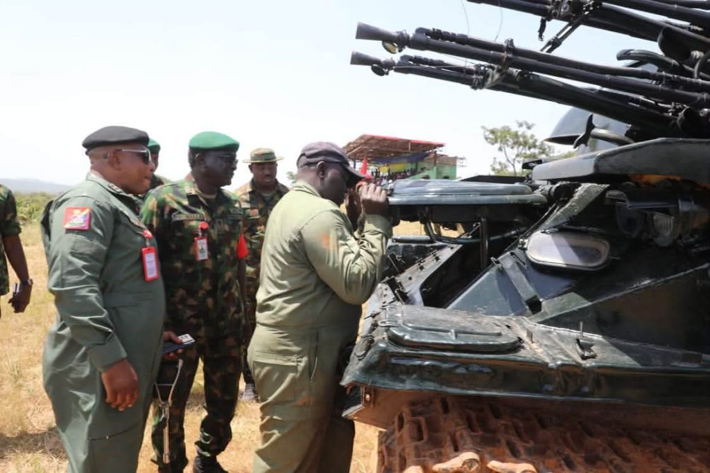 COAS REAFFIRMS CRITICAL ROLE OF ARTILLERY FIREPOWER IN ENHANCING OPERATIONAL EFFECTIVENESS FB IMG