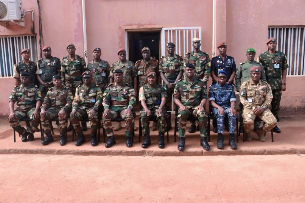 FORCE COMMANDER ESSMGB RECEIVES SENEGALESE ARMED FORCES DELEGATION FB IMG