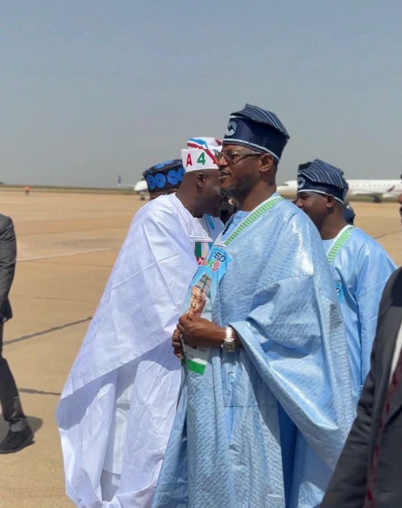Gov. Radda Joins Governors, National Leaders in Welcoming President Tinubu in Kaduna FB IMG