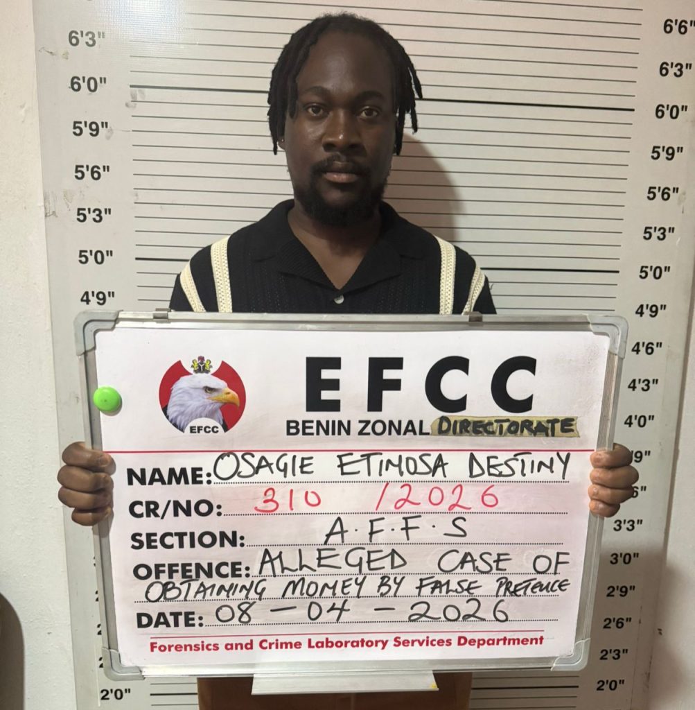 EFCC Arrests Football Agent for Alleged N11m Fraud IMG 20260409 WA0020
