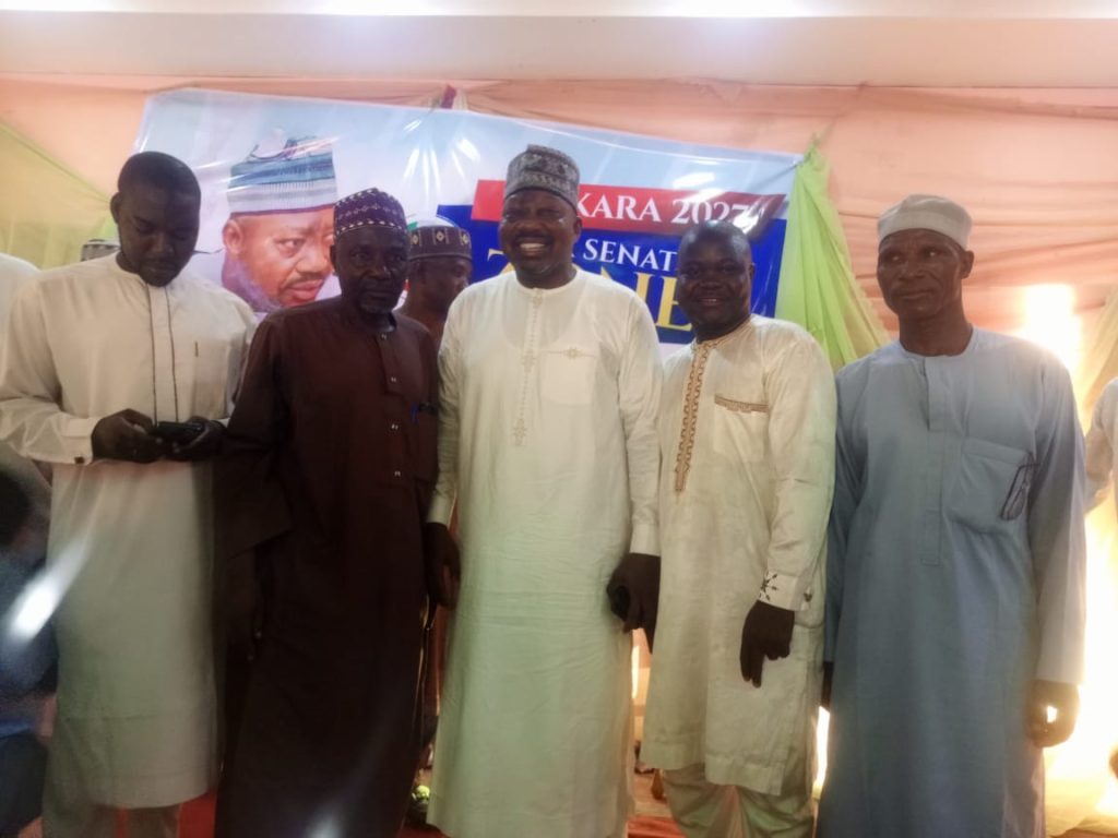 A two term house of representatives member from Ikara joins Zone one Senatorial contest, launched campaign. IMG 20260515 WA0027