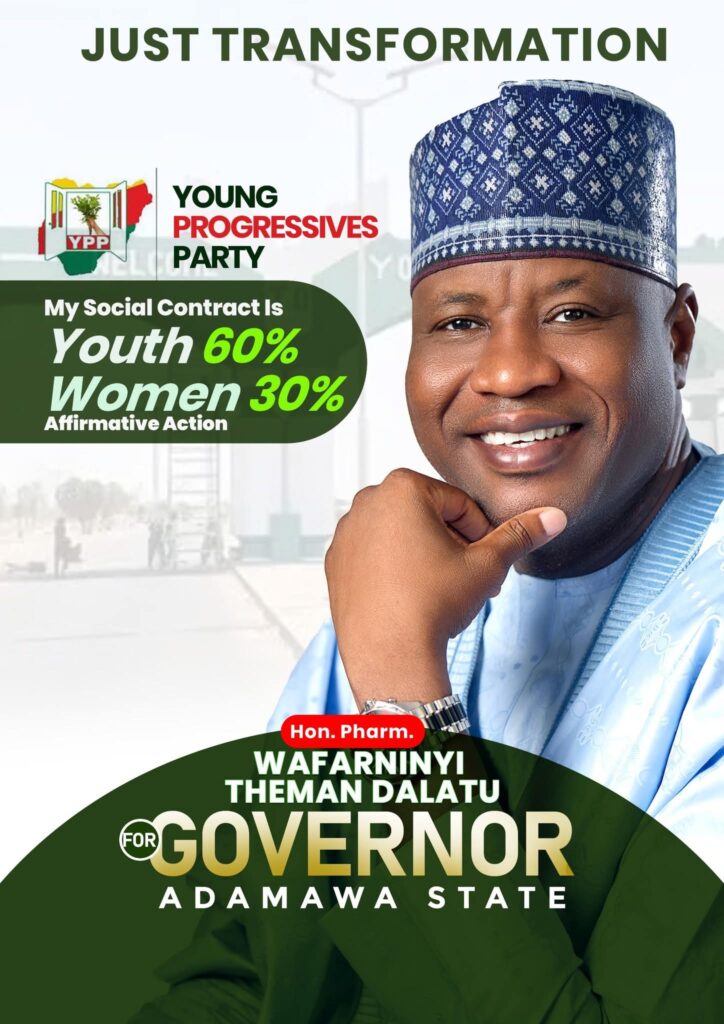 Former APC Secretary emerged guber – candidate for Y.P.P in Adamawaa. IMG 20260530 WA0048