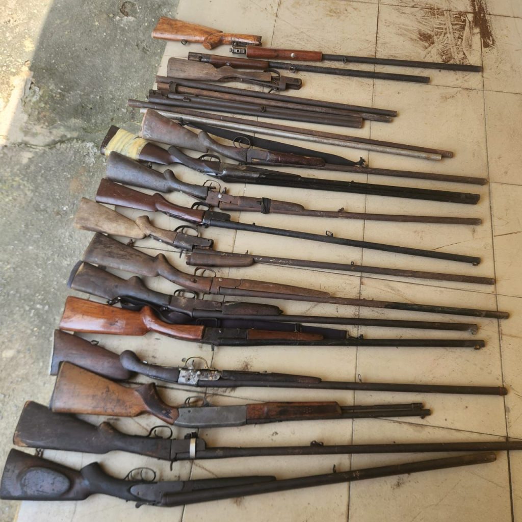 POLICE CRACK DOWN ON ILLEGAL FIREARMS MANUFACTURING NETWORK, RECOVER CACHE OF GUNS AND ARREST TWO SUSPECTS IMG 20260602 WA0013