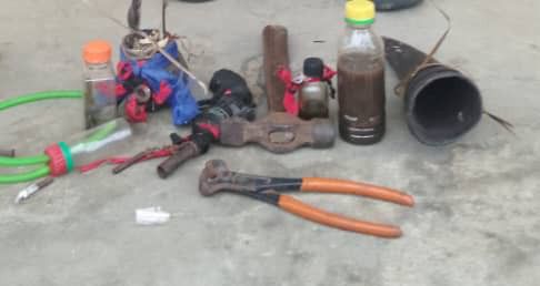 POLICE ARREST SUSPECTS FOR TRICYCLE THEFT, RECOVER STOLEN VEHICLE; RAID OPERATION LEADS TO RECOVERY OF SUSPECTED DRUGS, TOY FIREARM AND OTHER EXHIBITS. IMG 20260615 WA0022