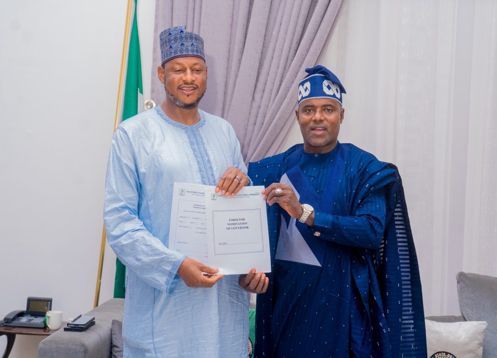 Governor Radda Receives INEC Nomination Forms, Calls for APC Unity in 2027 Race IMG 20260702 WA0008