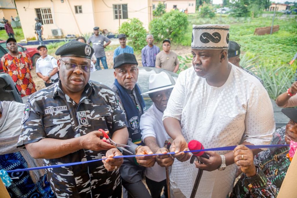 AKWA IBOM STATE POLICE COMMAND RECEIVES PCRC NATIONAL CHAIRMAN, COMMISSIONS NEW SANITARY FACILITY IMG 20260731 WA0039