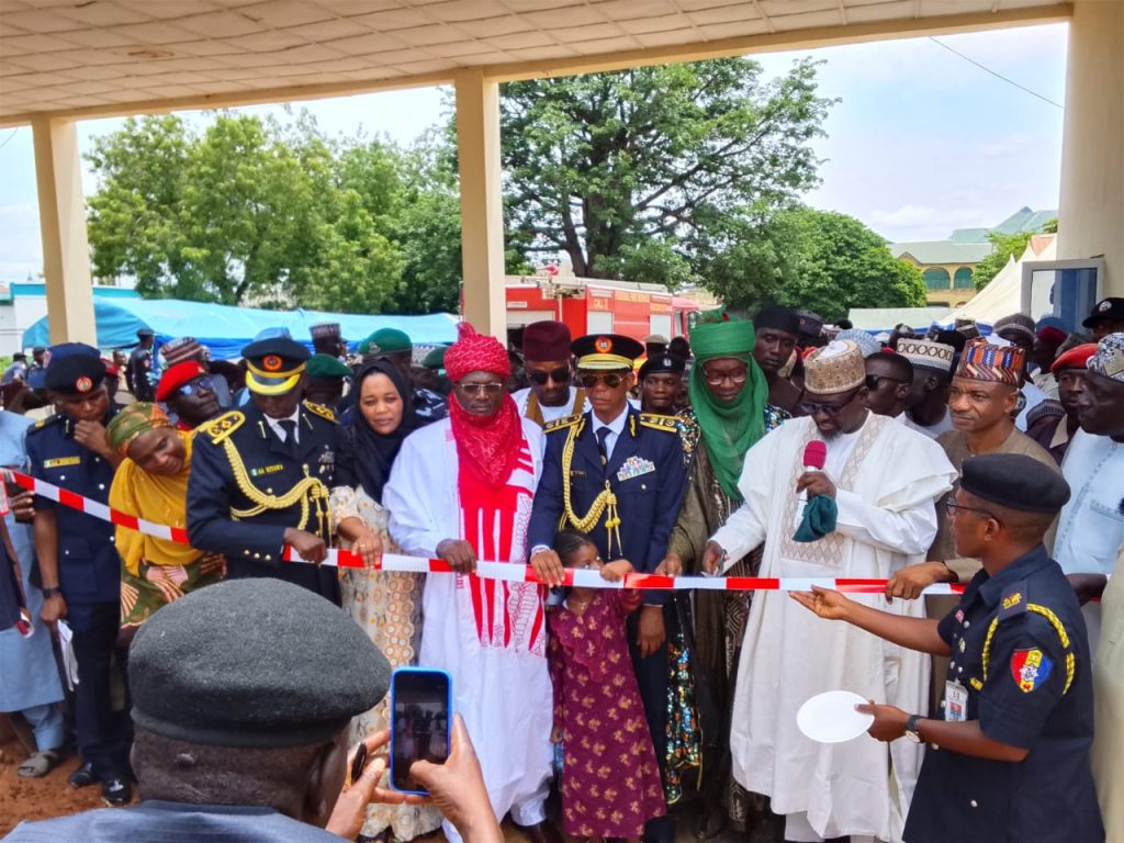 NEW FEDERAL FIRE SERVICE THEATRE HALL GROUNDBREAKING IN ZARIA IMG 20260808 WA0048