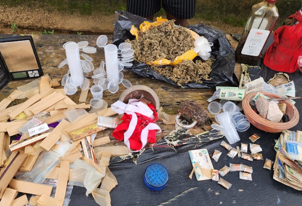 AKWA IBOM POLICE COMMAND INTENSIFIES ZERO-BLACK-SPOT OPERATIONS, ARRESTS SUSPECTED DRUG DEALERS, RECOVERS SUSPECTED ILLICIT DRUGS IMG 20260812 WA0044